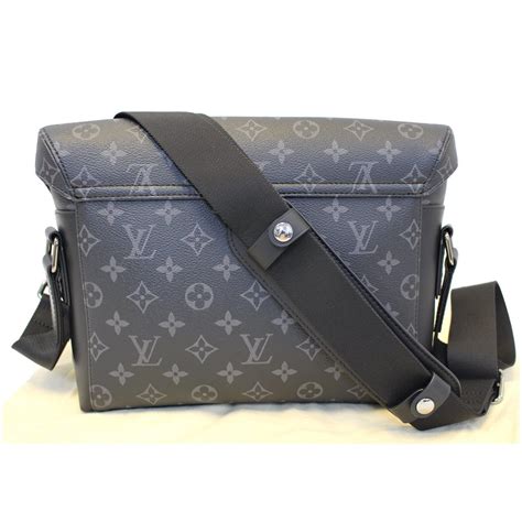 louis vuitton side black black|Louis Vuitton black pouch.